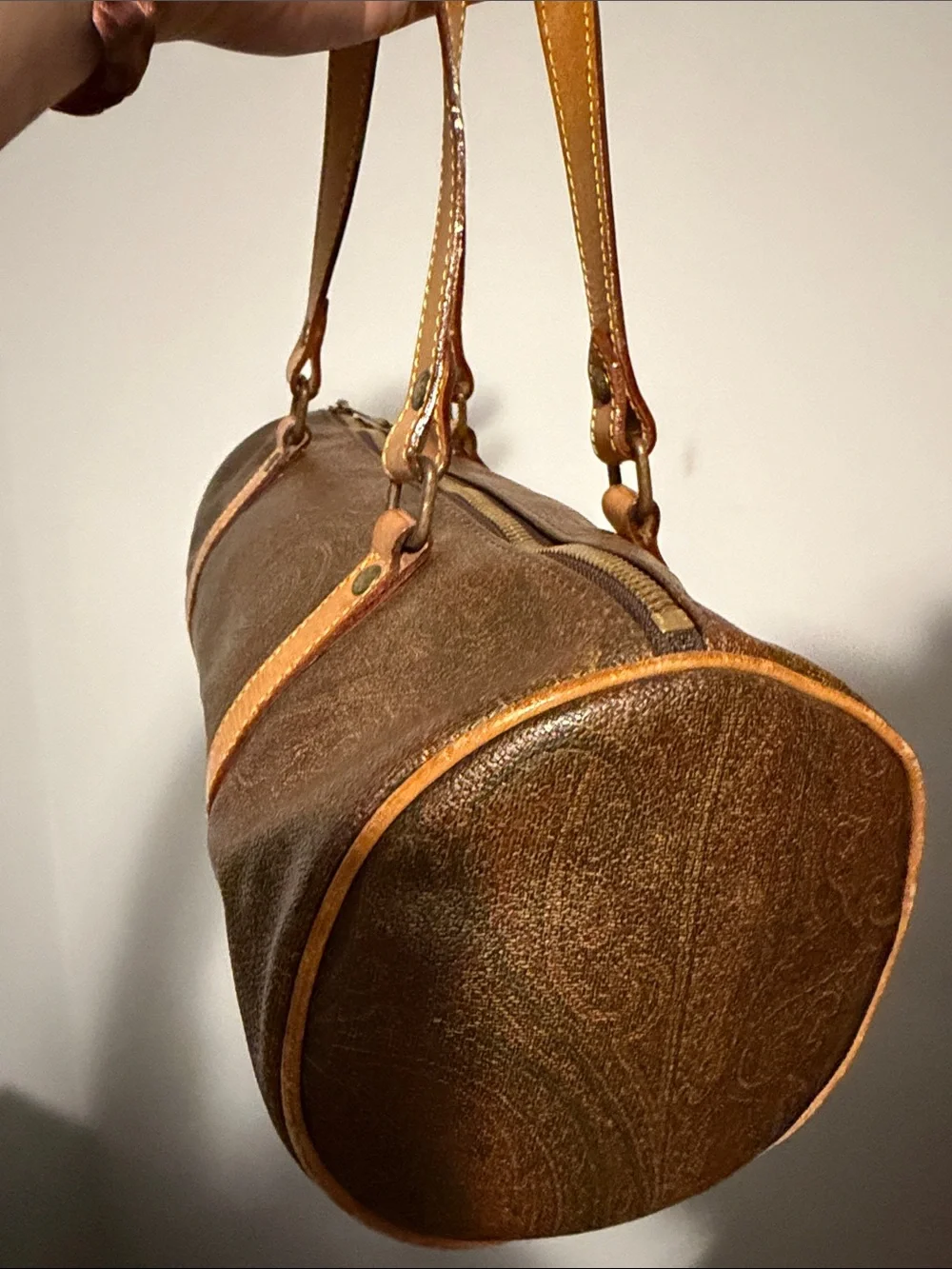 Etro barrel duffel